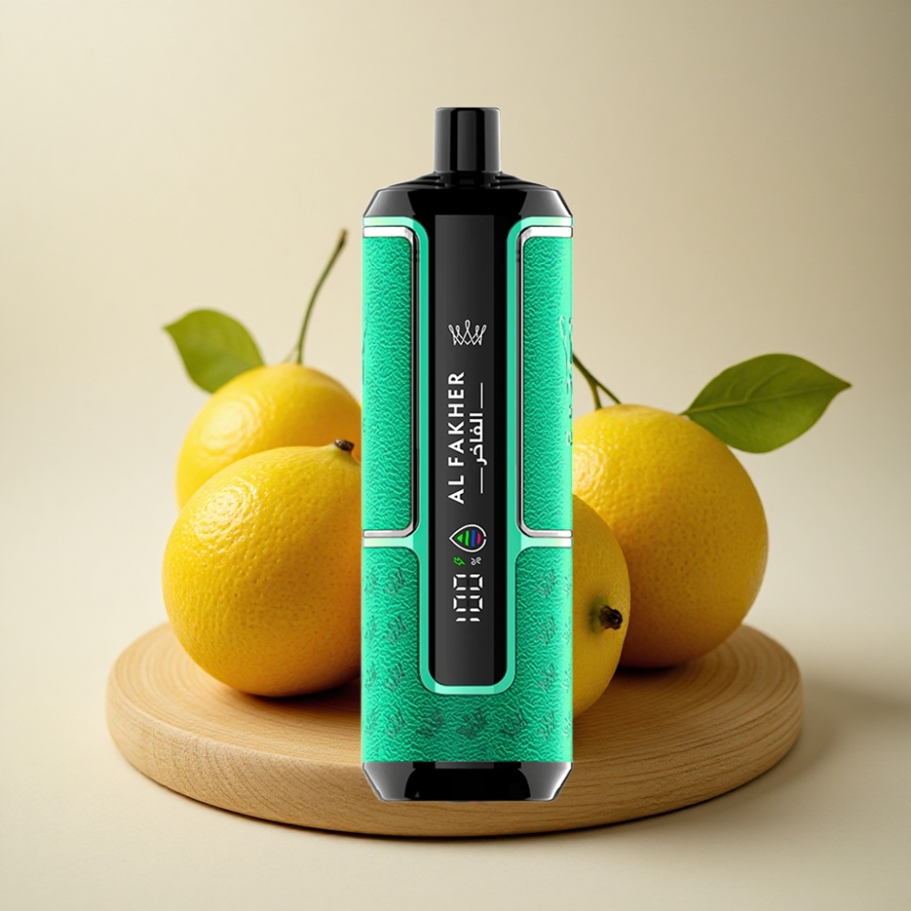 Al Fakher Crown Bar 15K Hypermax Prijenosni DTL Vape Kit Limeta Limun 22ml 6mg