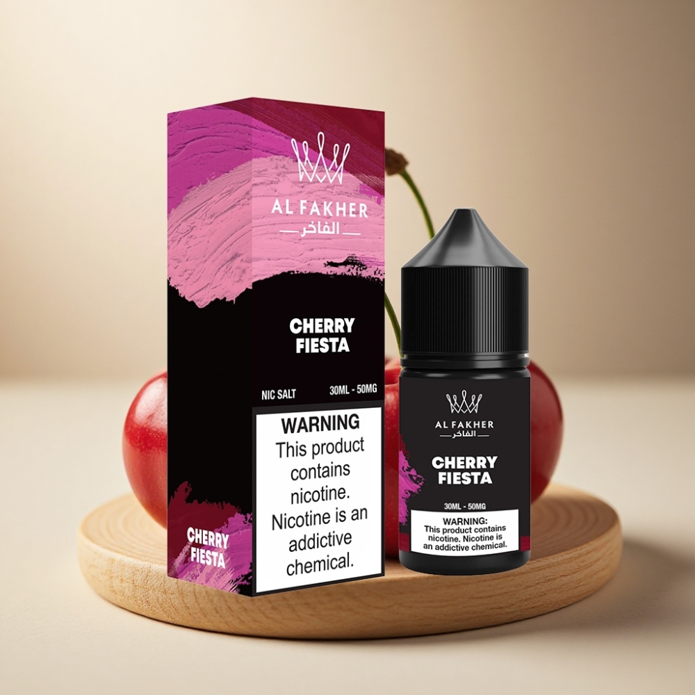 AL Fakher Nicotine Salt E-Liquid 30ml 50MG Trešnja Fiesta