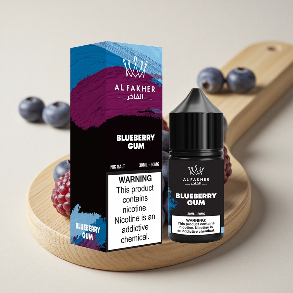 AL Fakher Nicotine Salt E-Liquid 50MG Borovnica Žvakaća