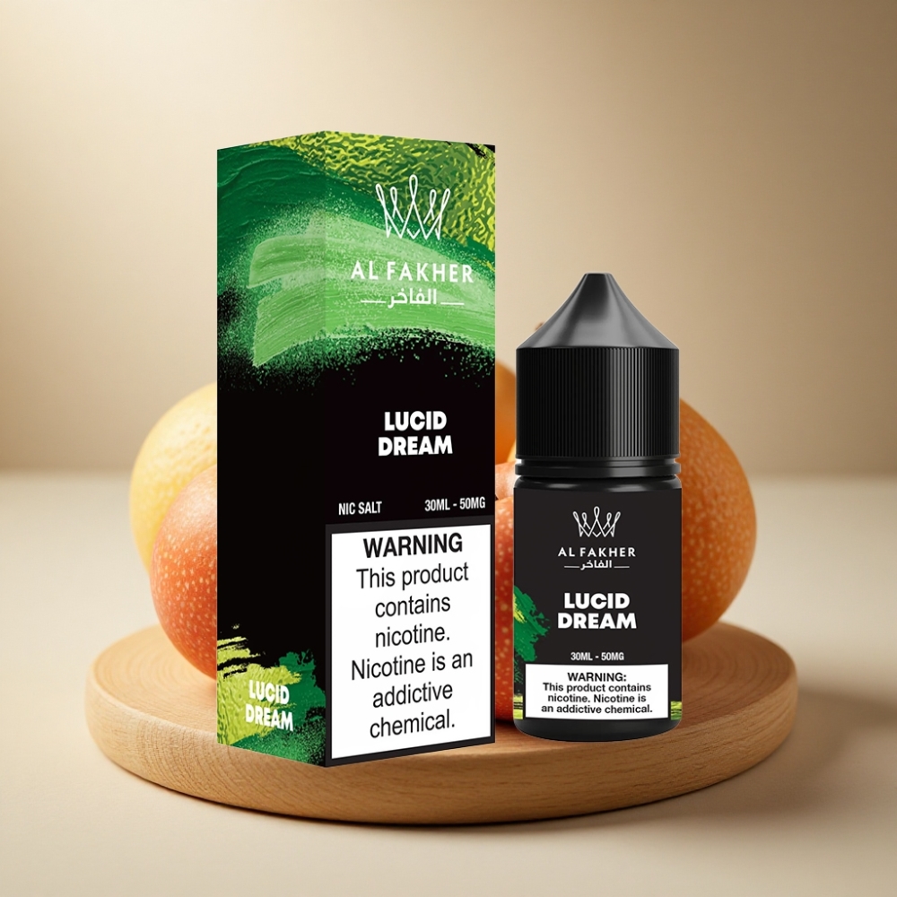 AL Fakher Nicotine Salt E-Liquid 50MG Snivljenje (Lucid Dream) 30ml