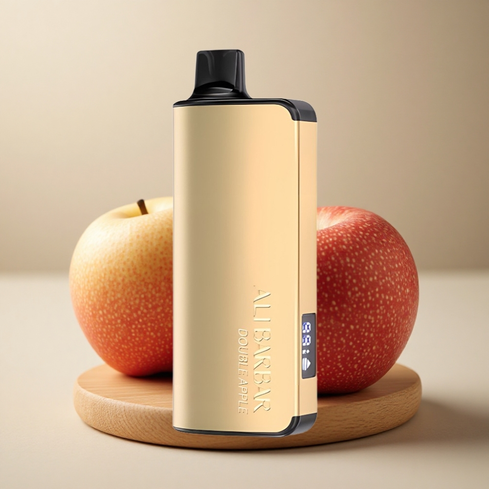 Alibarbar Ingot 9000 Puffs 22ml 2350mAh LED Dvostruka Jabuka