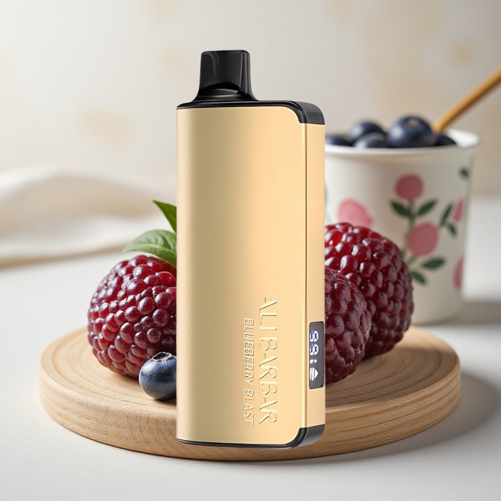 Alibarbar Ingot 9000 Puffs 22ml 2350mah Plavi Berry Eksplozija