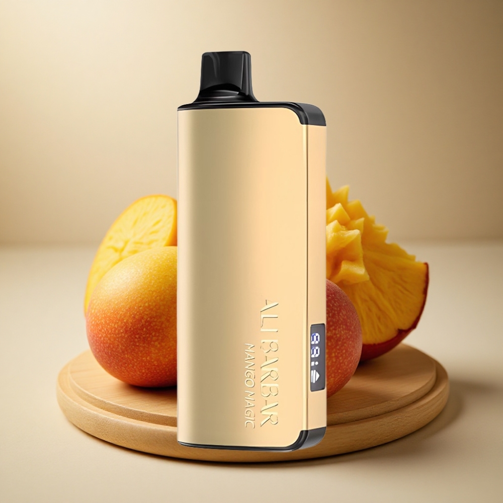 Alibarbar Ingot 9000 Puffs Jednokratna vape Čarolija Manga 22ml LED