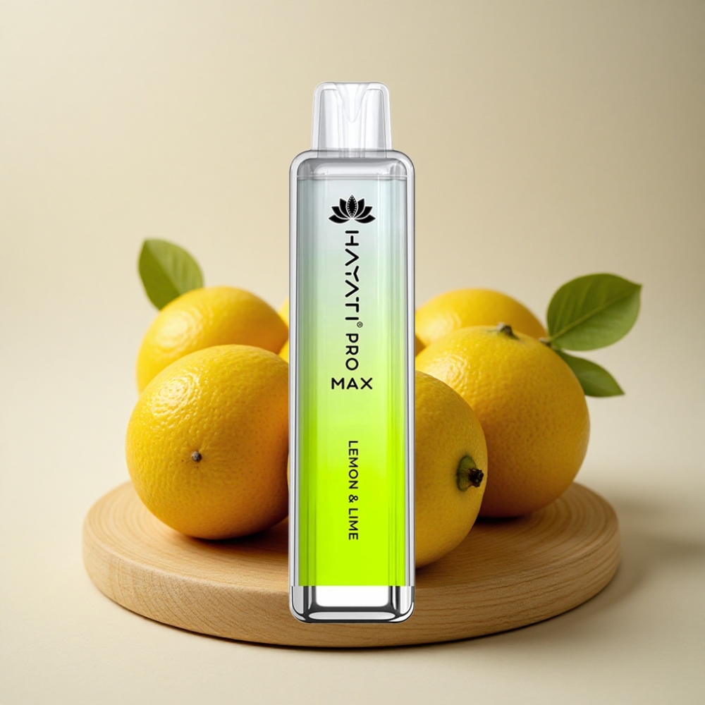 Hayati Pro Max 4000 Puffs Dual 1.1 Ohm Mesh 1400mAh Limun & Limeta