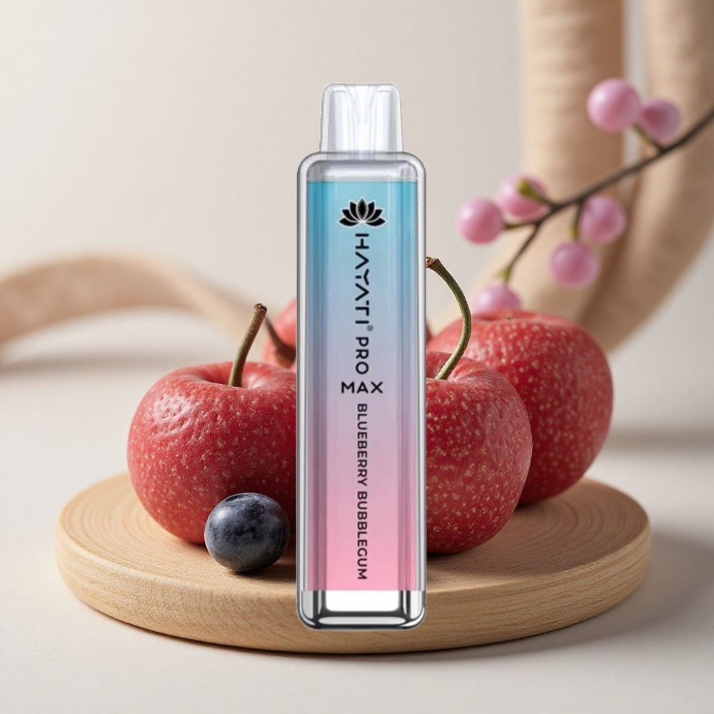 Hayati Pro Max 4000 Puffs Dual 1.1 Ohm Mesh Blueberry Bubblegum TPD-Compliance