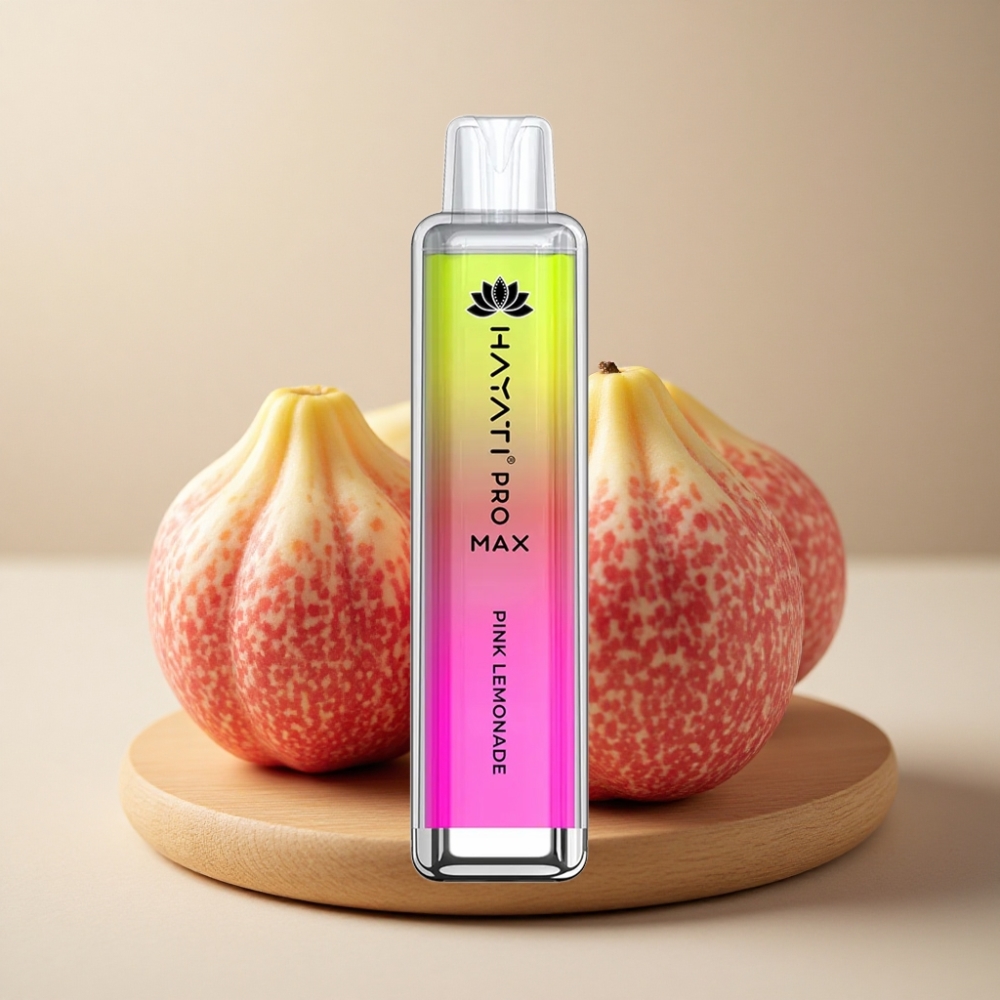 Hayati Pro Max 4000 Puffs Dual 1.1 Ohm Mesh Punjiva Ružičasti Limunada