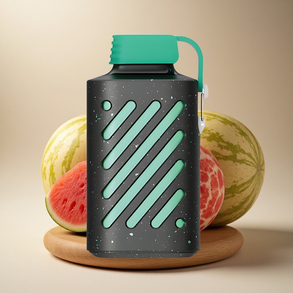 VOZOL GEAR 10000 Jednokratna vape Lubenica Bubble Gum sa VAMT Mesh Coil i 20 ml Tečnosti