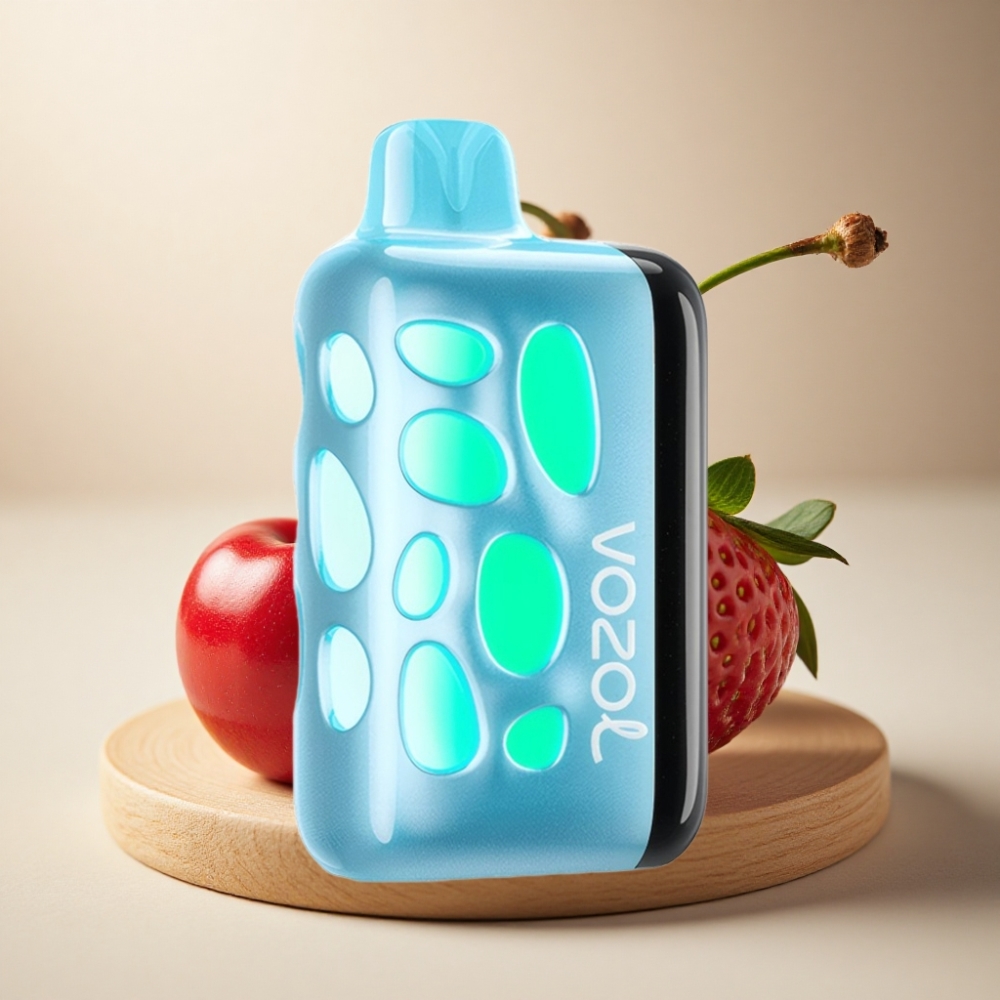 VOZOL RAVE 40000 Jednokratna vape Trešnja Jagoda 270° Vibrant Glow 1000mAh