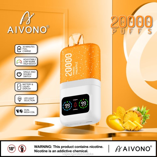 Jednokratni Vape Hrvatska - Aivono AIM magic 20000 80DD077 mango ananas