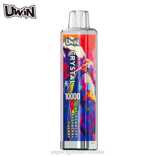 Jednokratni Vape Hrvatska - UWIN CRYSTAL 10000 jednokratnih vapea 80DD0372 jagoda malina trešnja