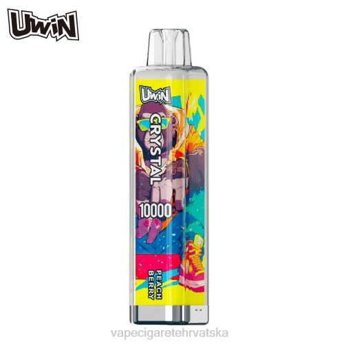 Jednokratni Vape Hrvatska - UWIN CRYSTAL 10000 jednokratnih vapea 80DD0377 bobica breskve