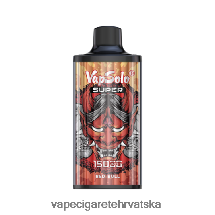 Jednokratni Vape Hrvatska - Vapsolo SUPER jednokratni vape crveni bik DV2200132