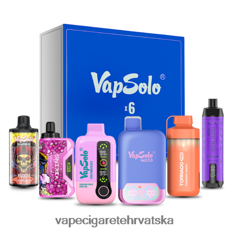Jednokratni Vape Hrvatska - Vapsolo kutija iznenađenja slučajni okusi DV2200137