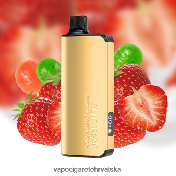 Vape 10000 Puffs - Alibarbar Ingot 20000 vape za jednokratnu upotrebu chupa chups jagoda DV220034