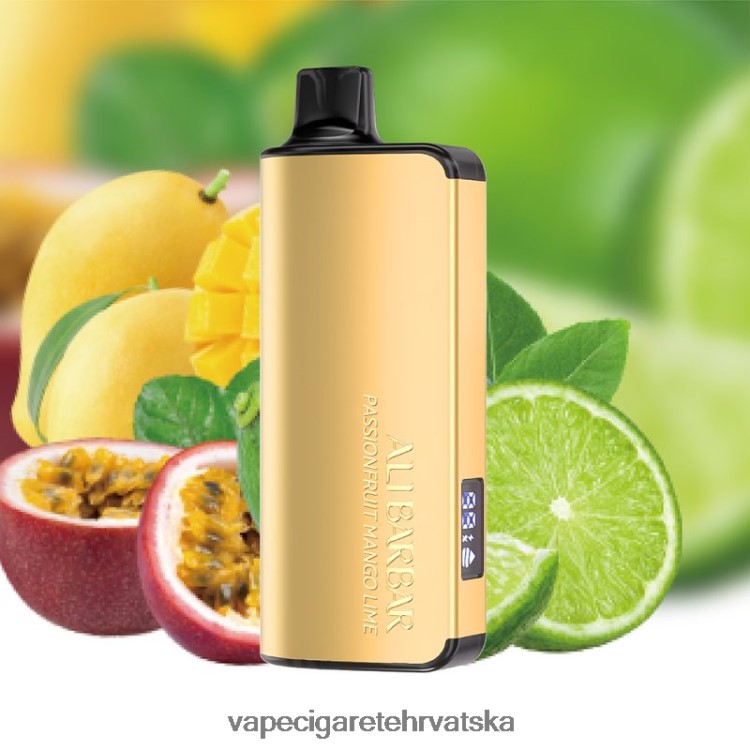 Vape 10000 Puffs - Alibarbar Ingot 20000 vape za jednokratnu upotrebu passionfruit mango limeta DV220039