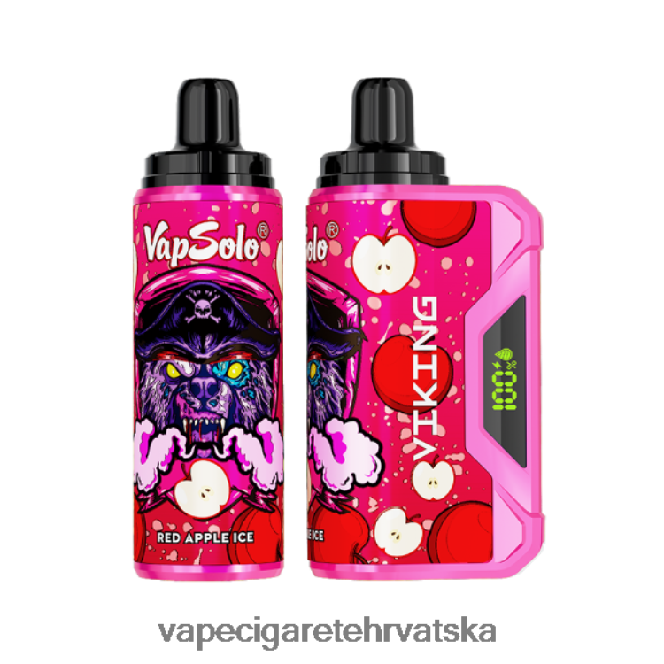 Vape 10000 Puffs - Vapsolo VIKING jednokratni vape led od crvene jabuke DV2200154