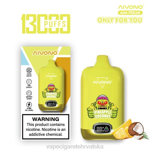 Vape Cigarete - Aivono AIM FREAK 13000 80DD0248 ananas kokos