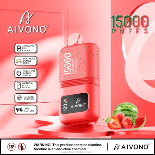 Vape Cigarete - Aivono AIM magic 15000 80DD058 jagoda lubenica