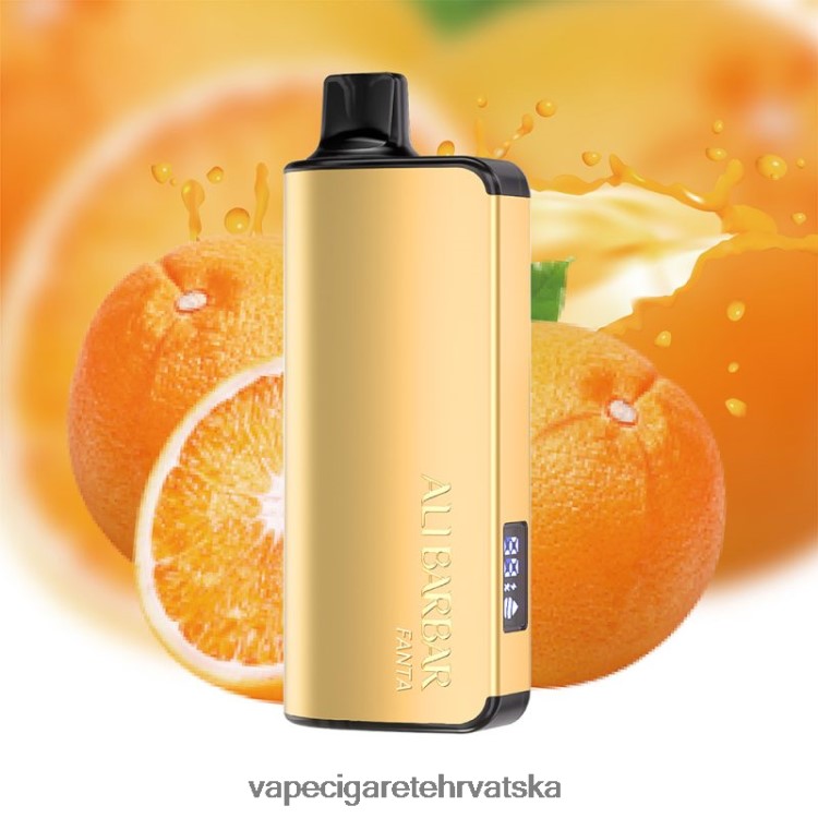 Vape Cigarete - Alibarbar Ingot 20000 vape za jednokratnu upotrebu kalifornijski zalazak sunca DV220033