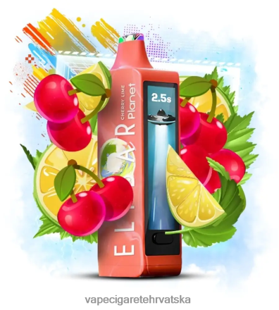 Vape Cigarete - Elf Bar Planet 25000 trešnja limeta 28XT4B23