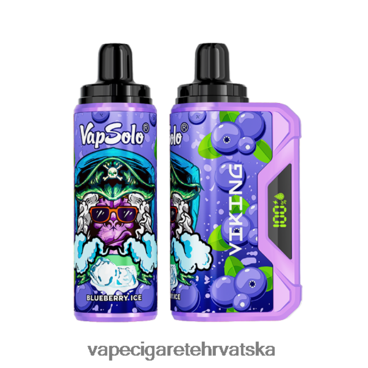 Vape Cigarete - Vapsolo VIKING jednokratni vape borovnica DV2200148