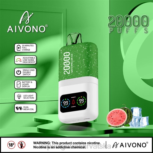 Vape Pen - Aivono AIM magic 20000 80DD075 led od lubenice