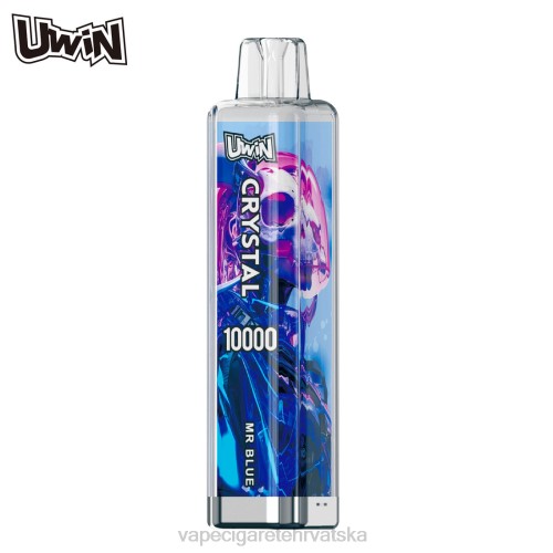 Vape Pen - UWIN CRYSTAL 10000 jednokratnih vapea 80DD0380 mr plavi