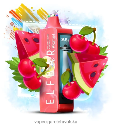 Vape Shop Zagreb - Elf Bar Planet 25000 lubenica trešnja 28XT4B21