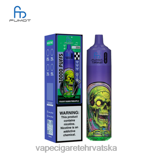 Vape Shop Zagreb - Fumot Tornado 30k glazbe breskvasti mango ananas 8448L21