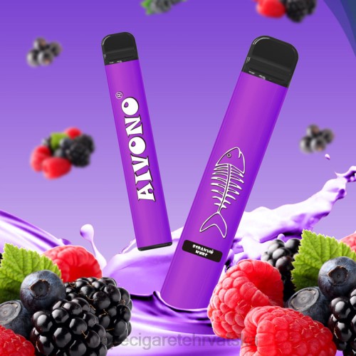 Vape Pen - Aivono AIM FISHBONE 600 80DD0285 miješano bobičasto voće