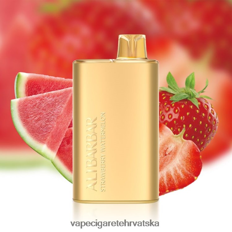 Vape Cigarete - Alibarbar Rich 8000 jednokratnih vapea jagoda lubenica DV220013