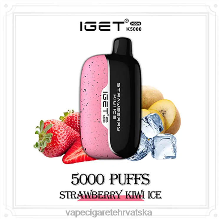 Vape Cigarete - IGET Moon k5000 4RDNF18 led od kivija od jagoda