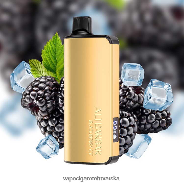 Vape Pen - Alibarbar Ingot 9000 vape za jednokratnu upotrebu eksplozija borovnice DV220015
