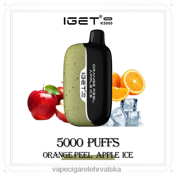 Vape Pen - IGET Moon k5000 4RDNF15 narančina kora jabučni led