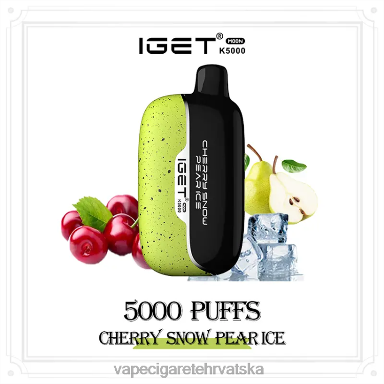 Vape Pen - IGET Moon k5000 4RDNF5 trešnja snijeg kruška led