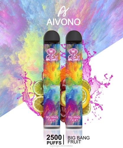 Jednokratni Vape Hrvatska - Aivono AIM SNAKE 2500 80DD0322 voće velikog praska