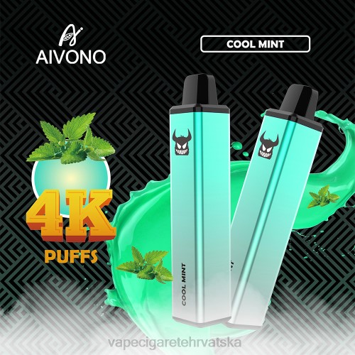 Vape 10000 Puffs - Aivono AIM FREAK 4000 80DD0254 hladna menta