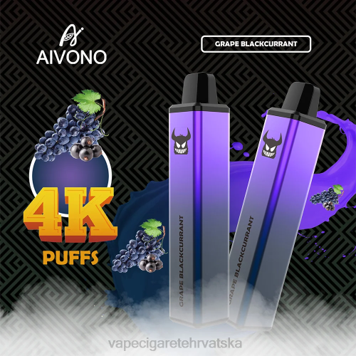 Vape 10000 Puffs - Aivono AIM FREAK 4000 80DD0259 grožđa crni ribiz