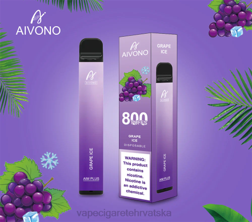 Vape 10000 Puffs - Aivono AIM PLUS 800 80DD0179 led od grožđa
