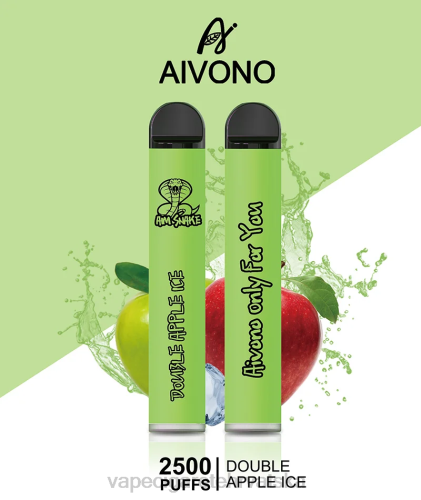Vape 10000 Puffs - Aivono AIM SNAKE 2500 80DD0304 dvostruki led od jabuka