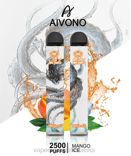 Vape Cigarete - Aivono AIM SNAKE 2500 80DD0313 led od manga