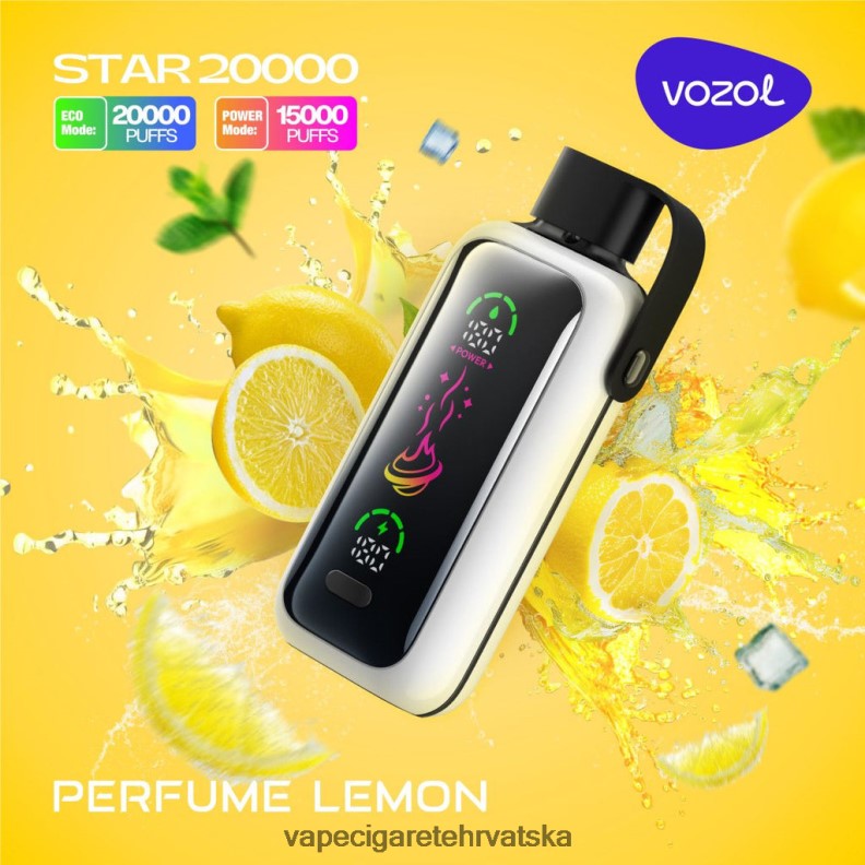 Jednokratni Vape Hrvatska - VOZOL STAR 20000 DT00R17 parfem limun