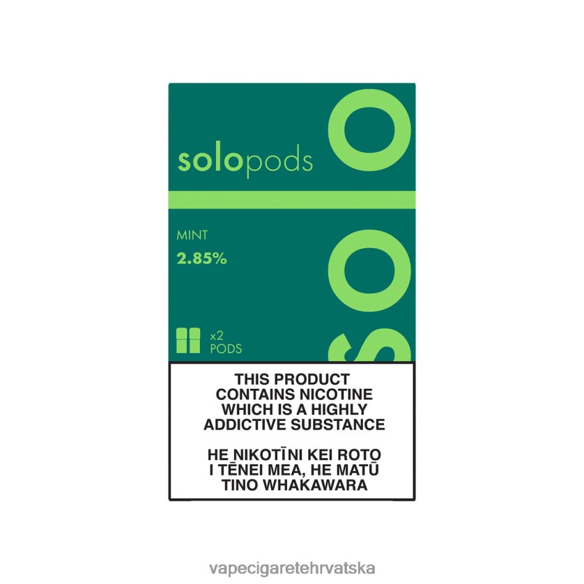 Jednokratni Vape Hrvatska - Solo zamjenska mahuna 2 pak metvica V62Z6452