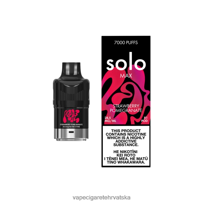Vape 10000 Puffs - Solo MAX pod jagoda šipak V62Z6484
