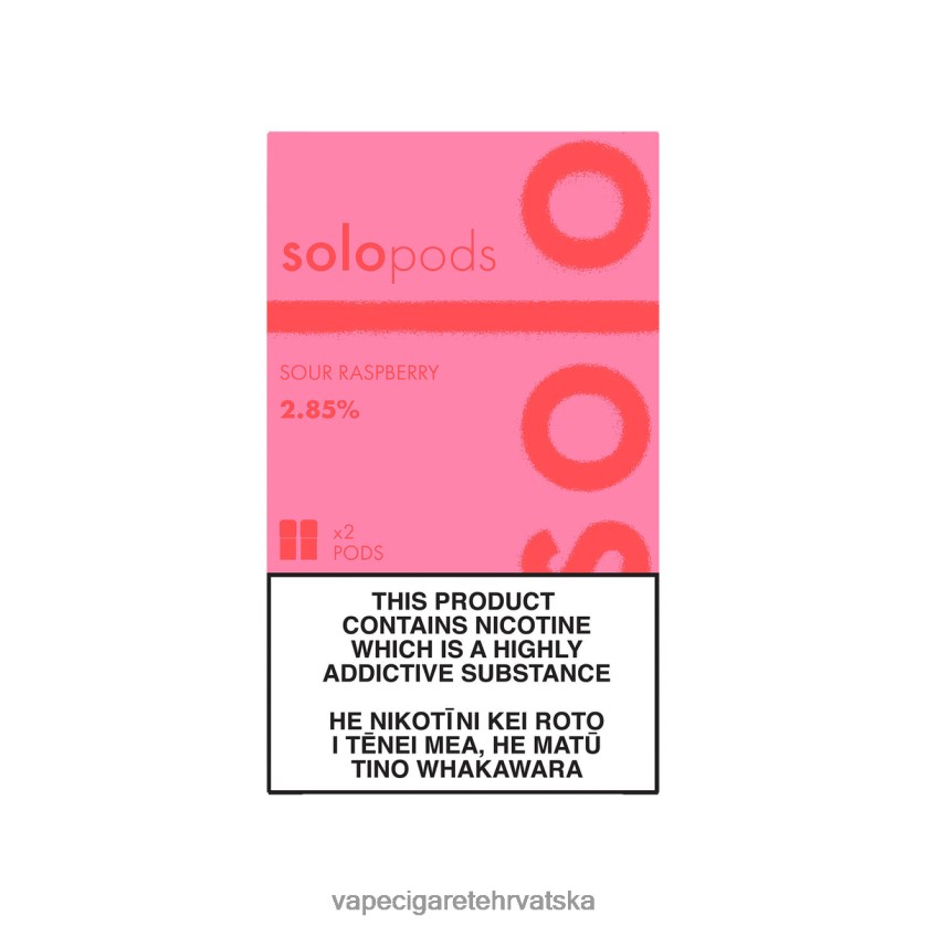 Vape 10000 Puffs - Solo zamjenska mahuna 2 pak kisela malina V62Z6459