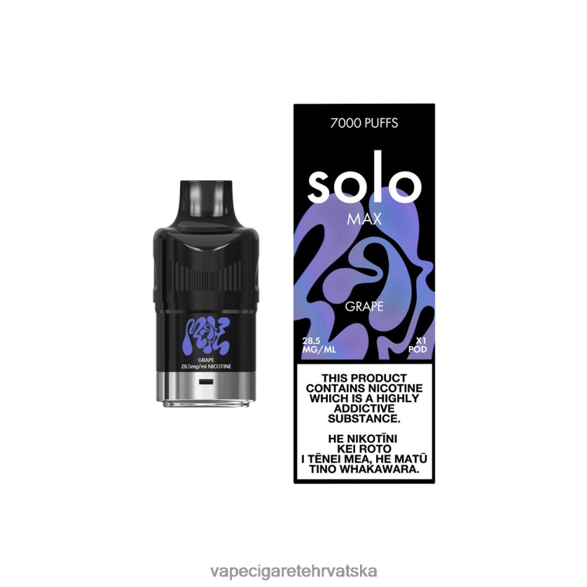 Vape Cigarete - Solo MAX pod grožđe V62Z6478