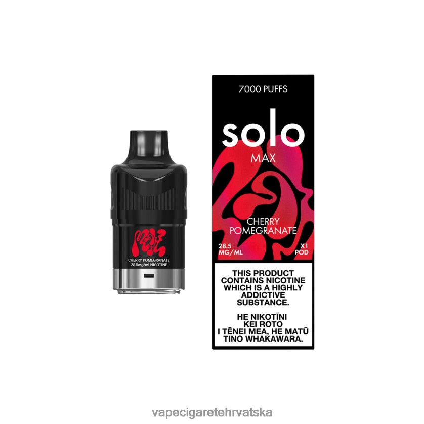 Vape Cigarete - Solo MAX pod trešnja šipak V62Z6483