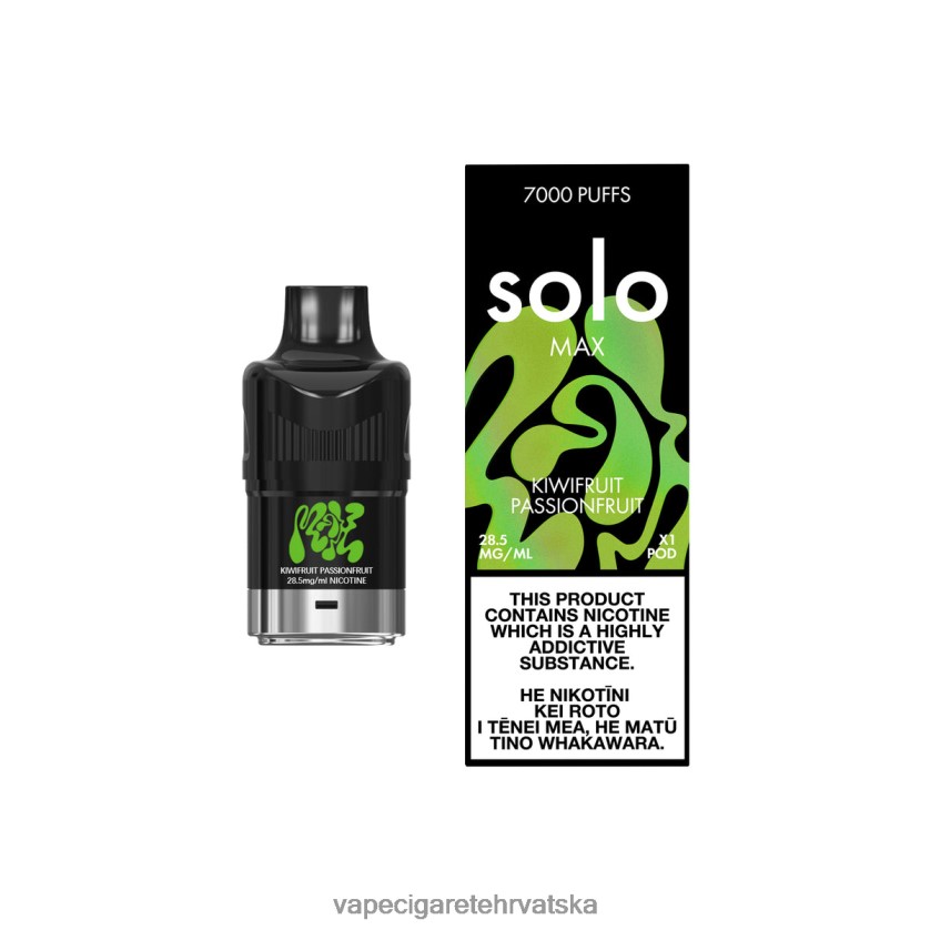 Vape Pen - Solo MAX pod kivi passionfruit V62Z6490