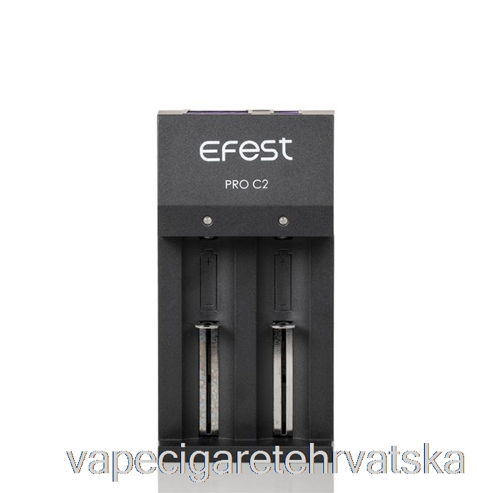 Vape Hrvatska Efest Pro C2 2-bay Pametni Punjač Baterija