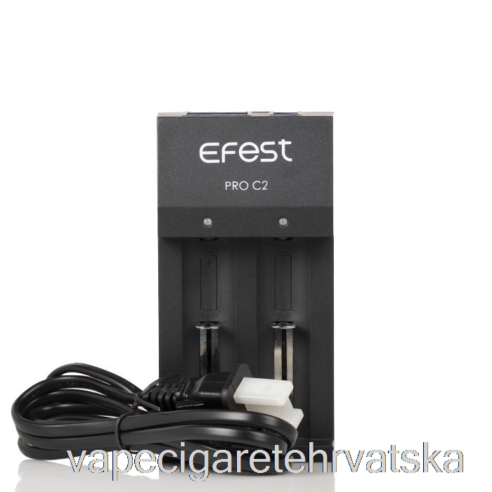 Vape Hrvatska Efest Pro C2 2-bay Pametni Punjač Baterija
